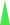 a solid lime green 10-by-25 isosceles triangle