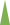 a solid yellow green 10-by-25 isosceles triangle