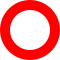 an outlined red circle with diameter 40 and a width-10 outline