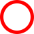 an outlined red circle with diameter 40 and a width-5 outline