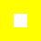 an outlined yellow square with side length 15 and line width 15
