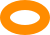 an outlined darkorange 30-by-15 ellipse