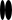 a center-aligned sequence of images (a solid black 5-by-20 ellipse beside a solid black 7-by-20 ellipse)