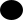 a solid black 23-by-20 ellipse