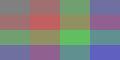 A grid of colors