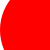 a solid red circle with diameter 100, cropped to a left edge of 0, a top edge of 20, a width of 50, and a height of 50