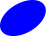 a solid blue 50-by-30 ellipse, rotated by 30 degrees