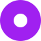 an outlined purple circle with diameter 20