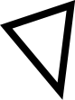 an outlined black polygon built from the points (list (pt -20 -30) (pt 40 -50) (pt 30 30))