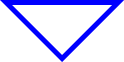 an outlined blue polygon built from the points (list (pt 0 0) (pt 100 0) (pt 50 50))