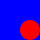 overlaid images, aligned right-bottom (a solid red circle with diameter 20 over a solid blue square with side length 40)
