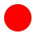 A solid red disc of radius 10